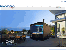 Tablet Screenshot of covana.com